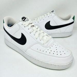 Nike Court Vision Low Next Nature White Malachite Sneakers Men's Size 11